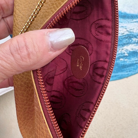 Vintage Cartier Camel Leather Wristlet with Gold Accents
🔥❤️💕 - Picture 8 of 10
